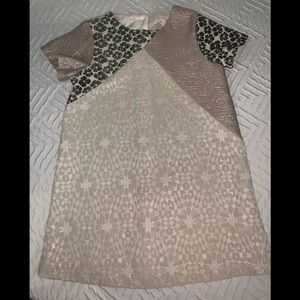 Next girls two toned floral soft dress 👗